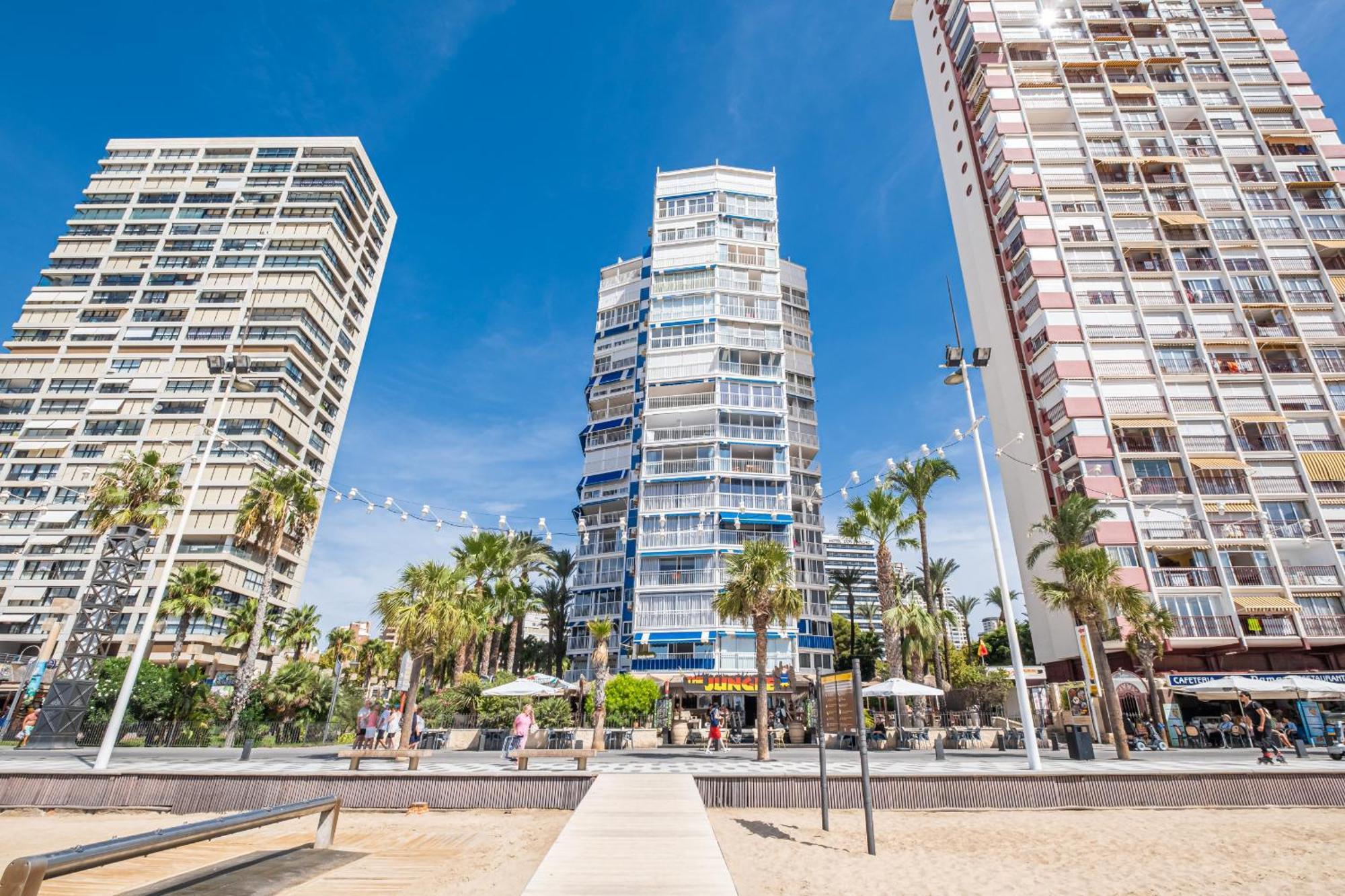 Torre Yago Apartment 10-3 Levante Beach 貝尼多姆 外观 照片